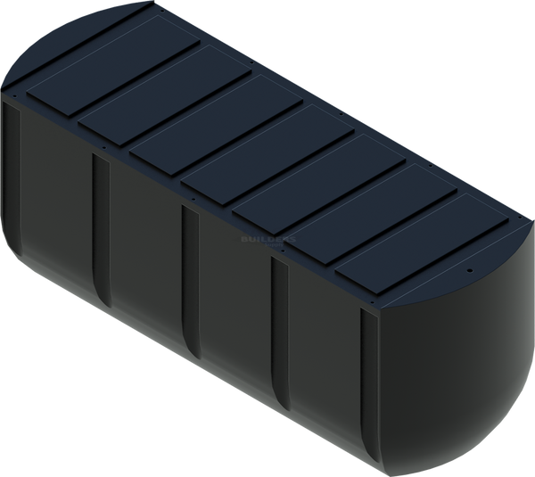 Permafloat Marine Lift Tank 34" x 96" x 36", .375 Heavy Thickness (Nominal)