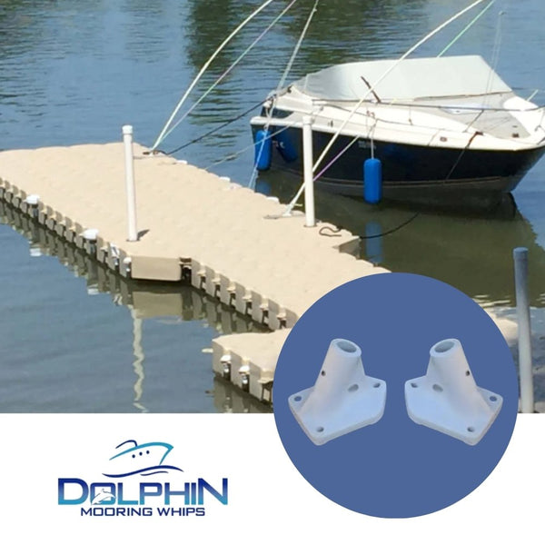 Dolphin 12ft STANDARD Mooring Whips, for boats up to 20ft.