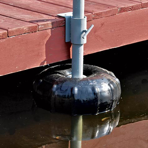 14" PVC Dock Post Guide Wheel