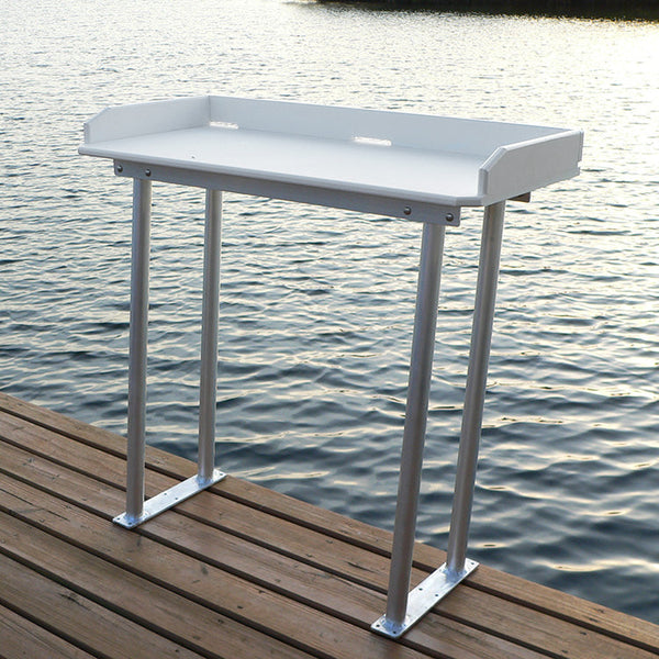 39" Deluxe Fish Cleaning Station, Angled Leg
