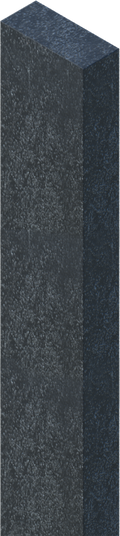 Recycled Plastic Lumber, 2" x 4" x 6' Long, for mounting Flexmaster dock fenders