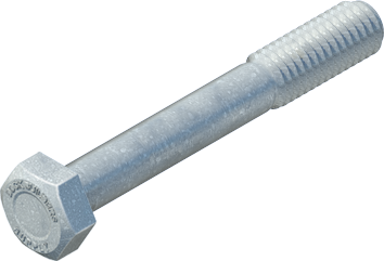 1/2" x 3-1/2" Hex Bolt, Galvanized