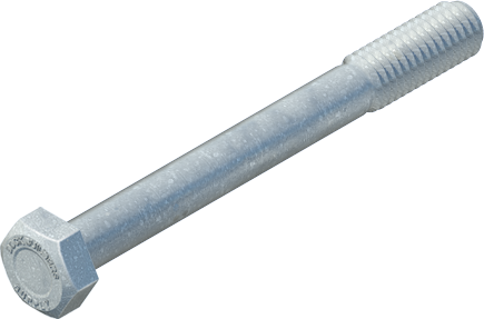 1/2" x 4-1/2" Hex Bolt, Galvanized