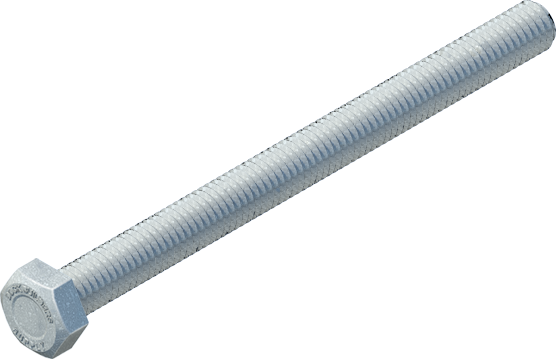 1/2" x 6" Hex Bolt, Galvanized