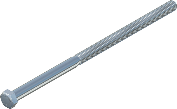 1/2" x 10" Hex Bolt, Stainless Steel