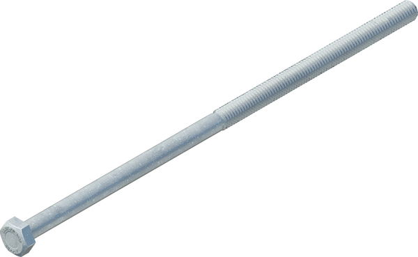 1/2" x 12" Hex Bolt, Galvanized