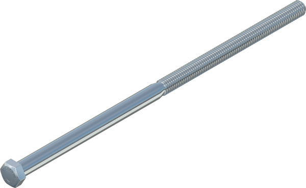 1/2" x 12" Hex Bolt, Stainless Steel