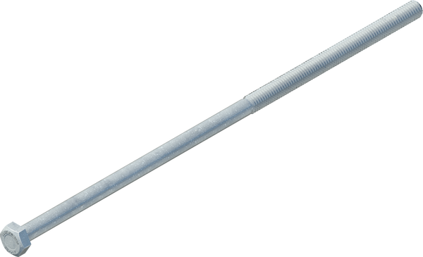 1/2" x 14" Hex Bolt, Galvanized