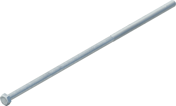 1/2" x 16" Hex Bolt, Galvanized