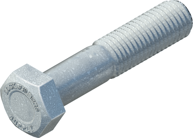 3/4" x 3-1/2" Hex Bolt, Galvanized