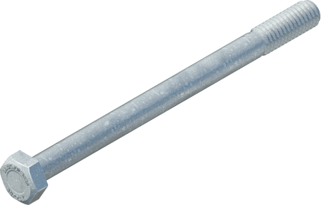 3/8" x 5-1/2" Hex Bolt, Galvanized