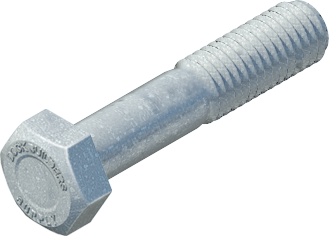 5/8" x 3" Hex Bolt, Galvanized