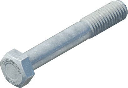 5/8" x 4-1/2" Hex Bolt, Galvanized