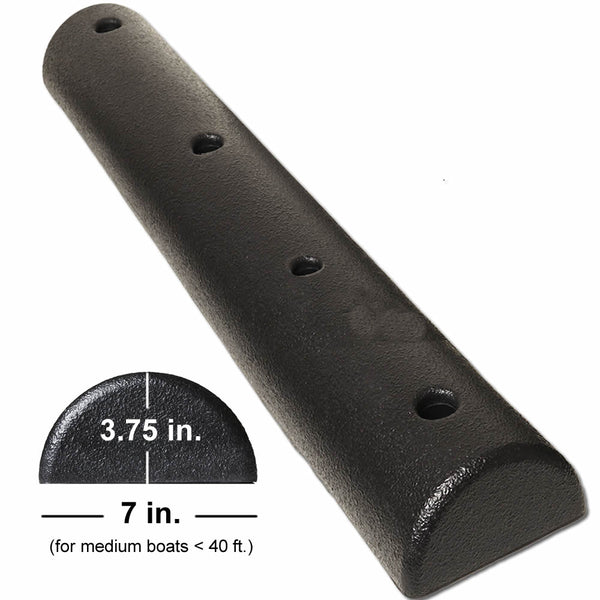 Medium 4ft Hercules Dock Bumpers™, Black