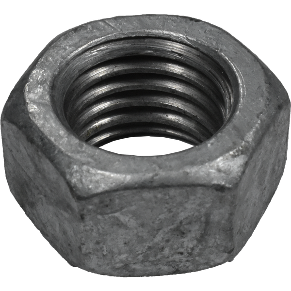 1" Hex Nut, Galvanized