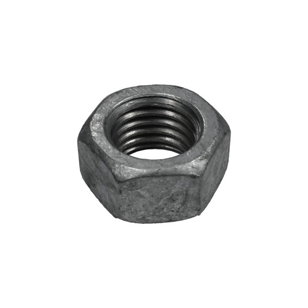 1/2" Hex Nut, Galvanized
