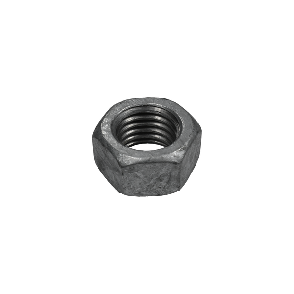 3/8" Hex Nut, Galvanized