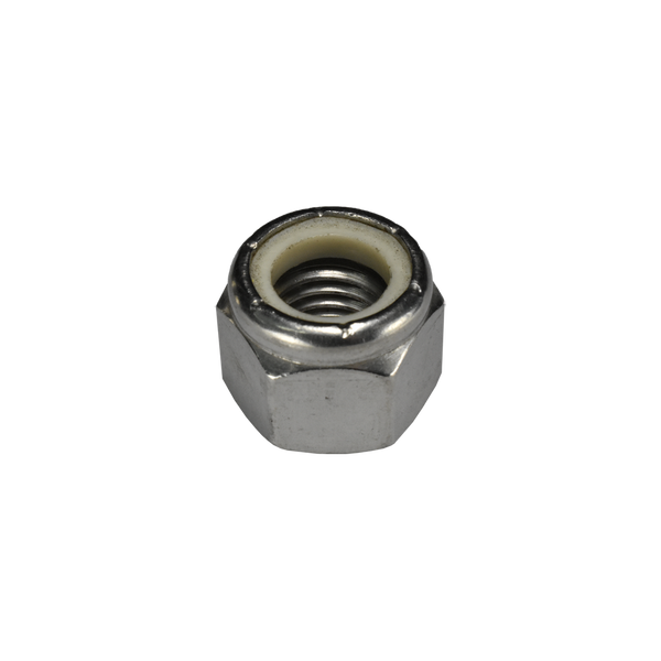 3/8" Nylon Lock Nut, Stainless Steel