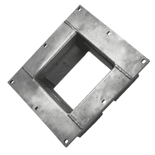 9" Internal Pile Guide WITHOUT Rollers