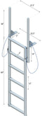 Floating Dock Finger Pier Lift Ladder