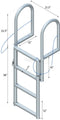 Floating Dock Lift Ladder