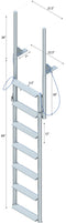 Floating Dock Finger Pier Lift Ladder
