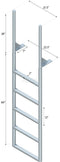 Finger Pier Straight Ladder