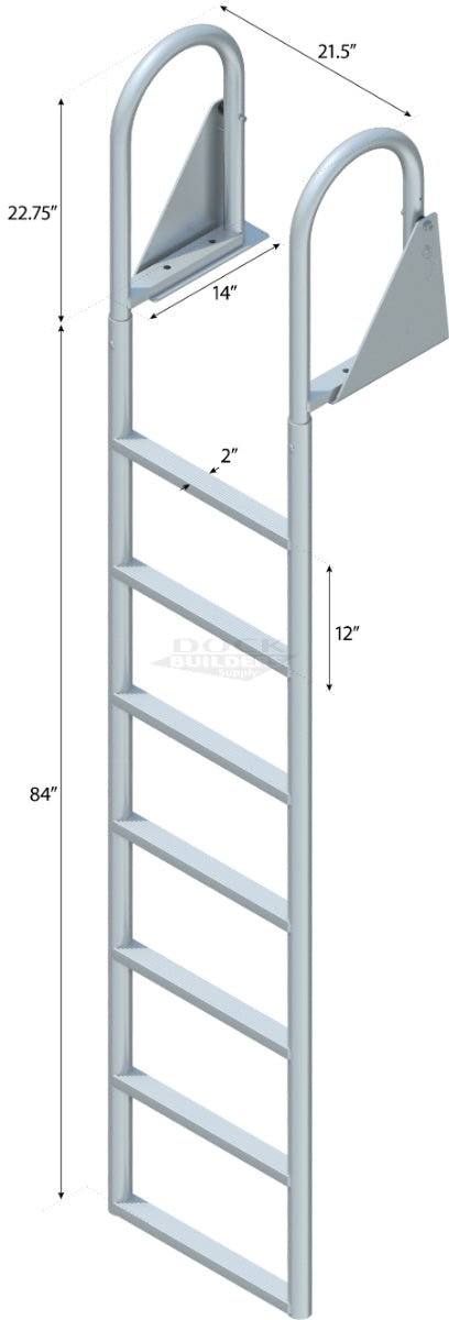 7 Step Swing Ladder with 2" Standard Steps