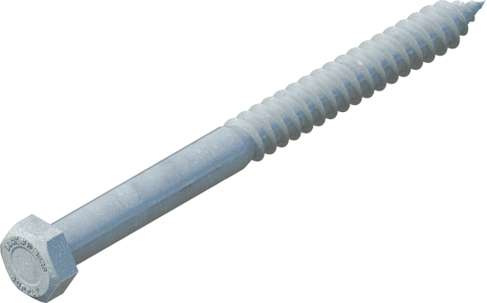 1/2" x 6" Hex Lag Bolt, Galvanized