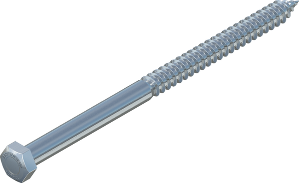 1/2" x 7" Hex Lag Bolt, Stainless Steel