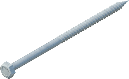 1/4" x 5" Hex Lag Bolt, Galvanized