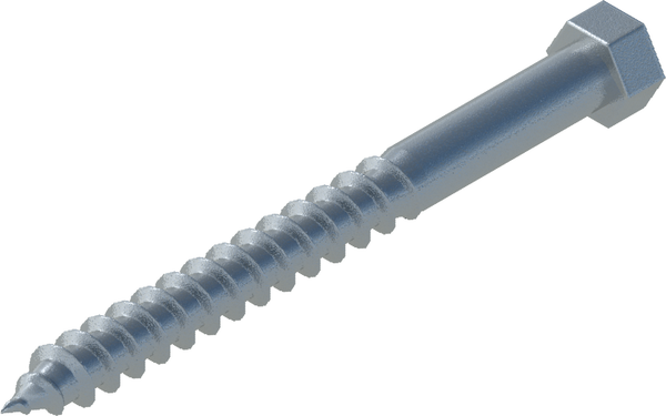 3/8" x 4" Hex Lag Bolt, Stainless Steel