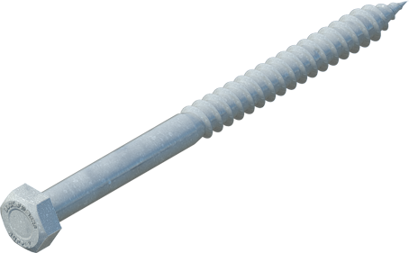 3/8" x 5" Hex Lag Bolt, Galvanized