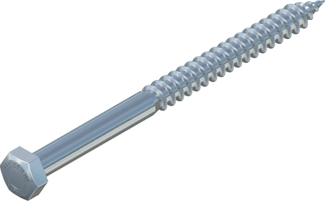 3/8" x 5" Hex Lag Bolt, Stainless Steel