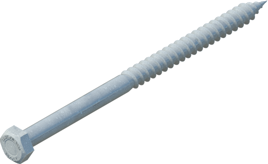 3/8" x 6" Hex Lag Bolt, Galvanized