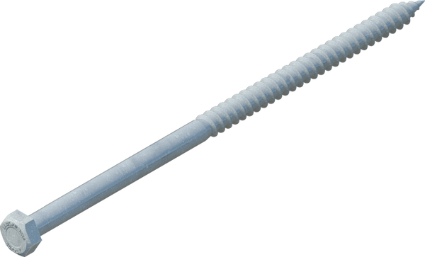 3/8" x 8" Hex Lag Bolt, Galvanized