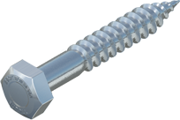 5/16" x 1-1/2" Hex Lag Bolt, Stainless Steel