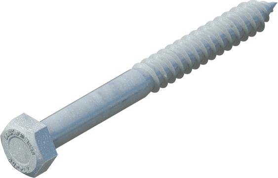 5/8" x 6" Hex Lag Bolt, Galvanized