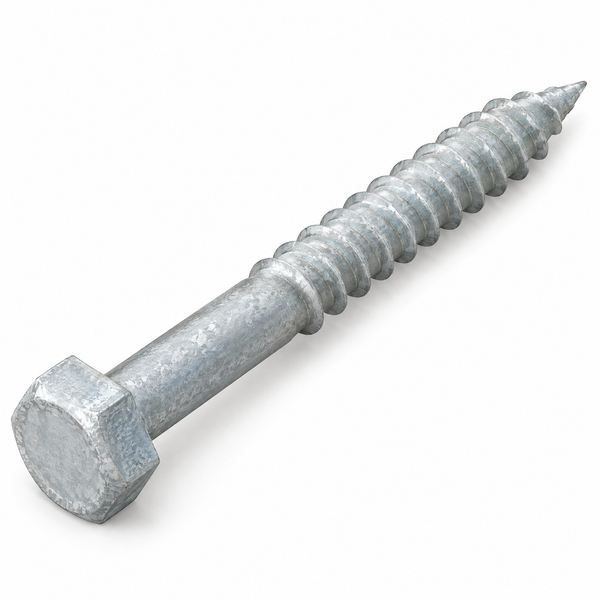 3/8" x 3" Hex Lag Bolt, Galvanized