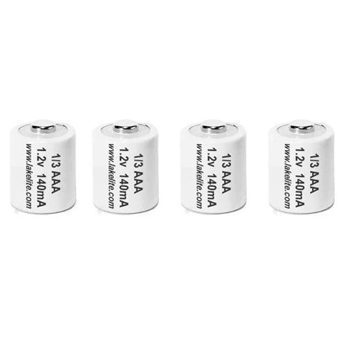 1/3AAA 140mAh Rechargeable Battery (4-Pack)