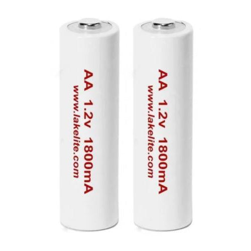 AA 1800mAh Rechargeable Batteries (2-pack)