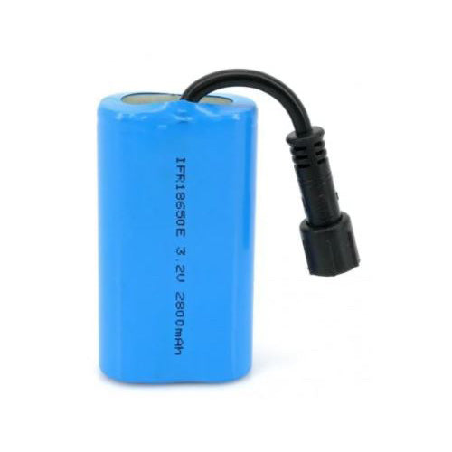 LiFePO4 Solar Rechargeable Battery Pack 2800mA