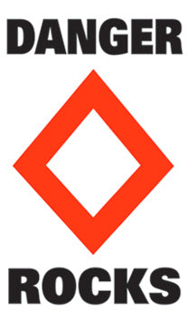 Sur-Mark Buoy Labels (Pair) - "Danger Rocks"