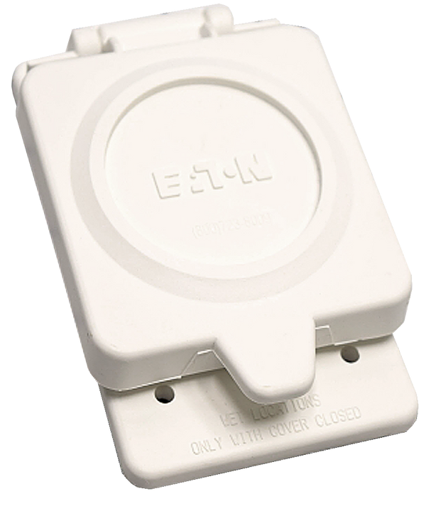 Eaton 20A GFCI External Duplex Receptacle Cover - MPL1101