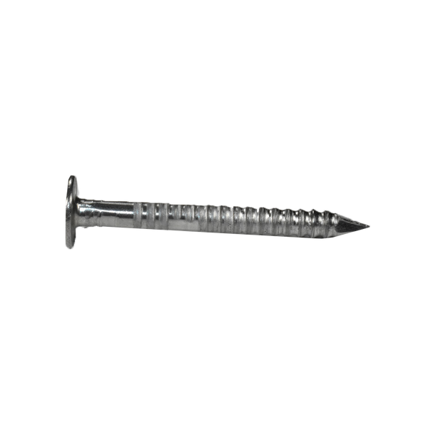 4d (1-1/2") 10 Ga. Ring Shank Roofing Nails, 304 Stainless (25 lb. Box)