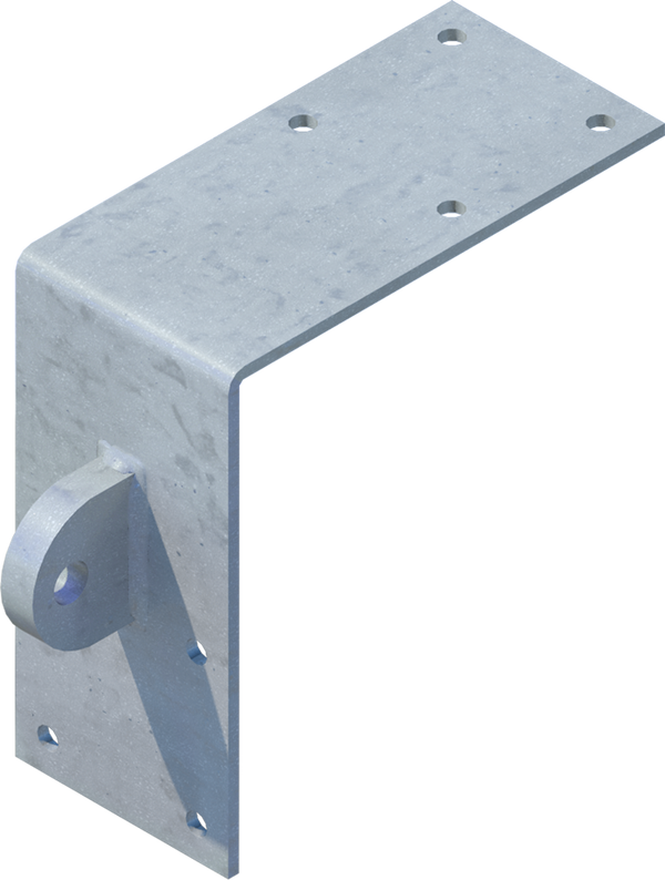 Outside Corner Seawall Bracket - Male