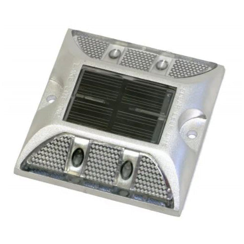 Marine Solar Dock Light – Aluminum, White LEDs