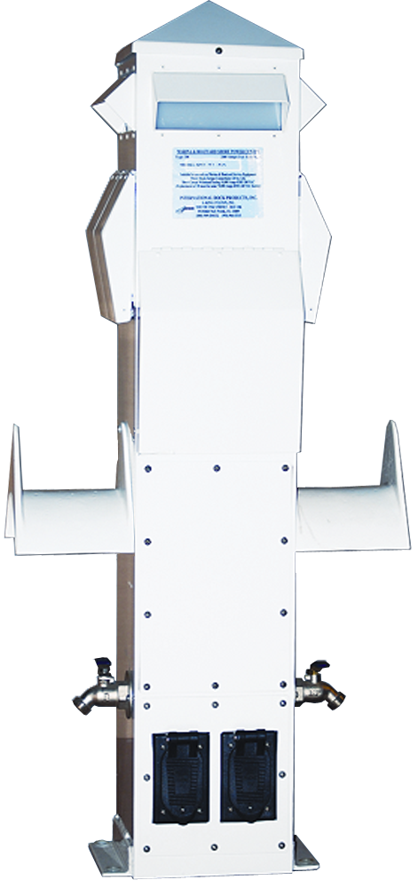 Standard Dockside Power Pedestal 50A/30A/50A/30A