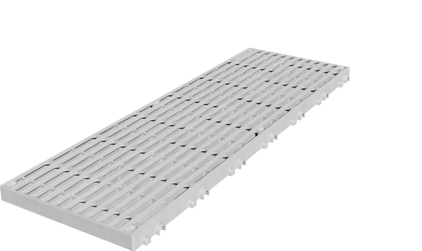SunWalk 90 Series Decking Panel 12" x 36", Stone (Grey)