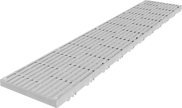 SunWalk 90 Series Decking Panel 12" x 60", Stone (Grey)
